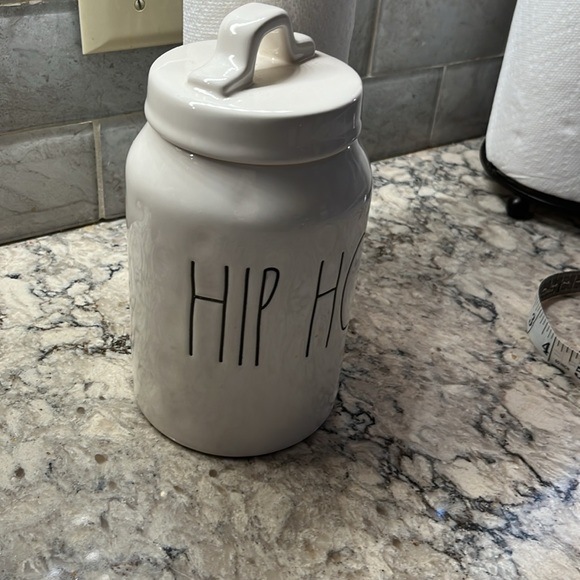Rae Dunn canister.  Says Hip Hop - Picture 4 of 5